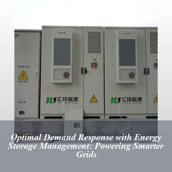 Optimal Demand Response with Energy Storage Management: Powering Smarter Grids